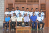 Sahyadri College men’s handball team finishes runner-up in VTU Mangaluru Division Tournament