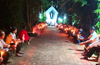 ICYM and YCS units of Alangar organised candle light rosary