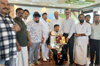 Srinivas Nayak Indaje honoured with Avva Seva Trust’s Datti Nidhi Award in Hubballi
