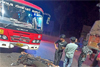 Honnavar: Bike rider killed on the spot in KSRTC bus collision