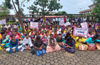 Koragas stage protest against govt. withdrawing free treatment facility