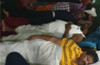 BJP MLAs settle in for the night on the  foor of the Assembly in protest