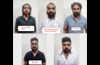Akashbhavan Sharan, 4 others arrested in looting case