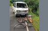 Udupi: Cyclist critically injured as speeding Omni car hits him in Amasebailu