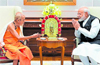 Udupi Pejawar pontiff meets PM Modi