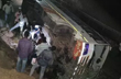 Many passengers injured as bus overturns near Polali dwara