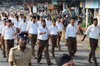 RSS holds Vijayadashami route marches across Dakshina Kannada and Udupi