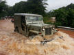 Normal life hit after heavy rains, Road washed away by flood waters