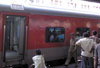 Train catches fire, alert employees prevent tragedy