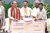 Puttur artist Ramprasad wins national logo contest, bags Rs 50,000 prize