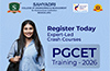 PGCET 2026 training program at Sahyadri College on May 8–9