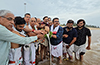 Mangaluru: Venkataramana Temple conducts “Samudra Puja”