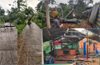 Kadaba: Fierce storm wreaks havoc in Savanoor, arecanut plantations, power lines damaged