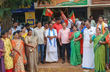 Udupi: BJP stages protest, says ’women have no protection under Congress govt’