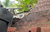 Udupi: Compound wall of neighbour collapses over house