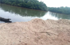 Ullal: Illegal stocking, transportation of sand detected