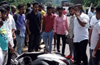 Uppinangady:  Rider dies,  another injured as fish truck rams into two-wheeler