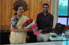 Vidyakumari takes charge as Udupi DC