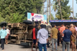 Vehicle carrying Ayyappa devotees overturns; 6 injured