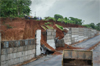 Moodbidri: Heavy rains trigger retaining wall, hill collapse on under-construction NH