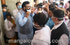Minister B.Sriramulu inspects COVID-19 test facilities at Wenlock hospital