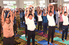 Mass Yoga Session Marks International Yoga Day in Mangaluru