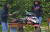 Kundapur: Youth arrested after setting up TV and sound system on NH-66, threatening police with knife