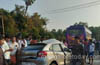 One dead, 3 injured in bus-car head-on collision near Padubidri