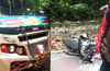 Youth from Udupi died in a bike-bus collision at Agumbe Ghat
