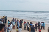 Fun turns into tragedy  : 2 youth drowned ; 2 others rescued at Sasihitlu