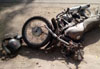 27 year old youth dies in a car-bike accident in Uppinangady