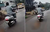 Dead dog tied to scooter and dragged in Udupi, case filed