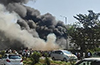 Fire at Scrap Shop Disrupts Traffic on NH-66 in Ullal