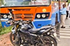Father Killed, Son Injured in KSRTC Bus-Bike Collision on Mani-Mysuru Highway