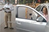 Driver booked for obstructing cops on lockdown duty ; car seized
