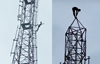 Man climbs a mobile tower, creates ruckus in Mulki