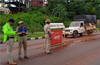 Cops maintain strict vigil on Karnataka- Kerala border