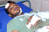 Gang of three barges into beef stall at Mastikatte ; brutally assaults employee