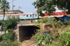 Jeppu Mahakali Paddu railway underpass work delayed.  Deadline set for October.