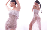 Alaya F has oops moment in see-through pearl gown with thigh-high slit, video goes viral