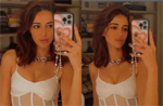 Ananya Panday raises temperature in white corset top, see her killer pics