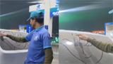 Petrol pump worker draws anime on dirty car, wins hearts online