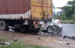 5 Of family killed as car rams stationary truck in UP, 1 critical