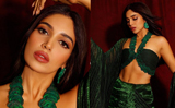 Bhumi Pednekar exudes eco-chic glamour in a gorgeous green attire, see pics