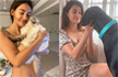Disha Patani shares adorable photos with her pets, see her cutest pics
