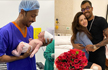 Heres an adorable family picture of Hardik Pandya and Natasa Stankovic with newborn baby