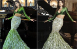 Janhvi Kapoor flaunts hourglass figure in mermaid-style skirt, see pics