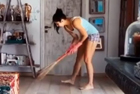 Katrina Kaif sweeping house, washing dishes video goes viral
