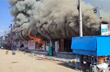 Over 10 shops gutted after major fire breaks out at Koppal market