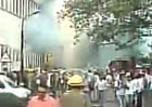 Fire at Punjab National Bank in Delhi, people being evacuated